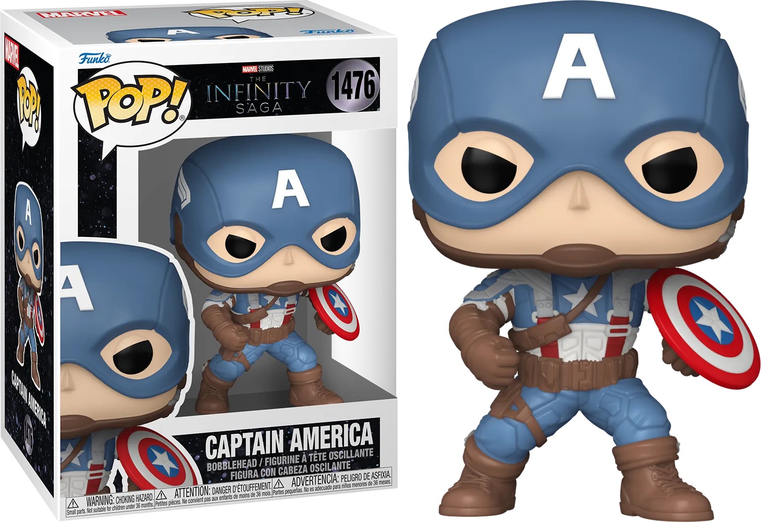 FUN83791 Avengers - Captain America Infinity Saga Pop! Vinyl - Funko - Titan Pop Culture