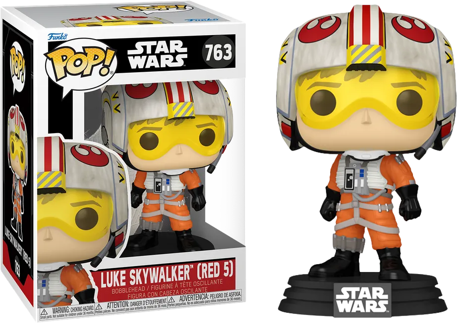 FUN83796 Star Wars - Luke Skywalker (Red 5) Pop! Vinyl - Funko - Titan Pop Culture