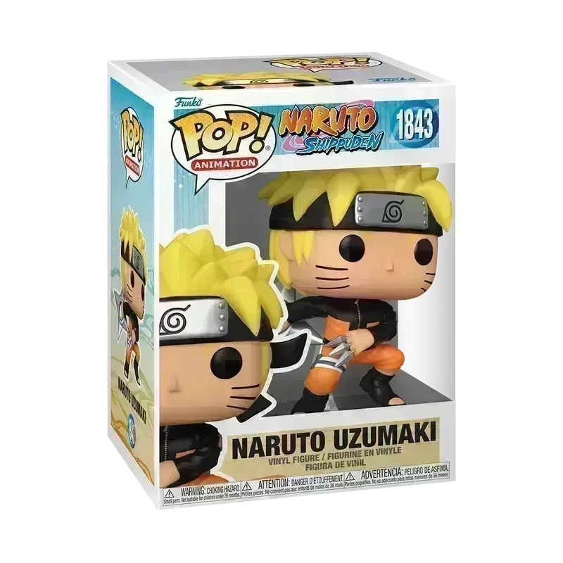 FUN83804BUNDLE Naruto - Naruto Uzumaki with Shuriken - Chase Bundle / Case - Funko - Titan Pop Culture
