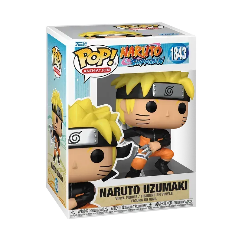 FUN83804BUNDLE Naruto - Naruto Uzumaki with Shuriken - Chase Bundle / Case - Funko - Titan Pop Culture