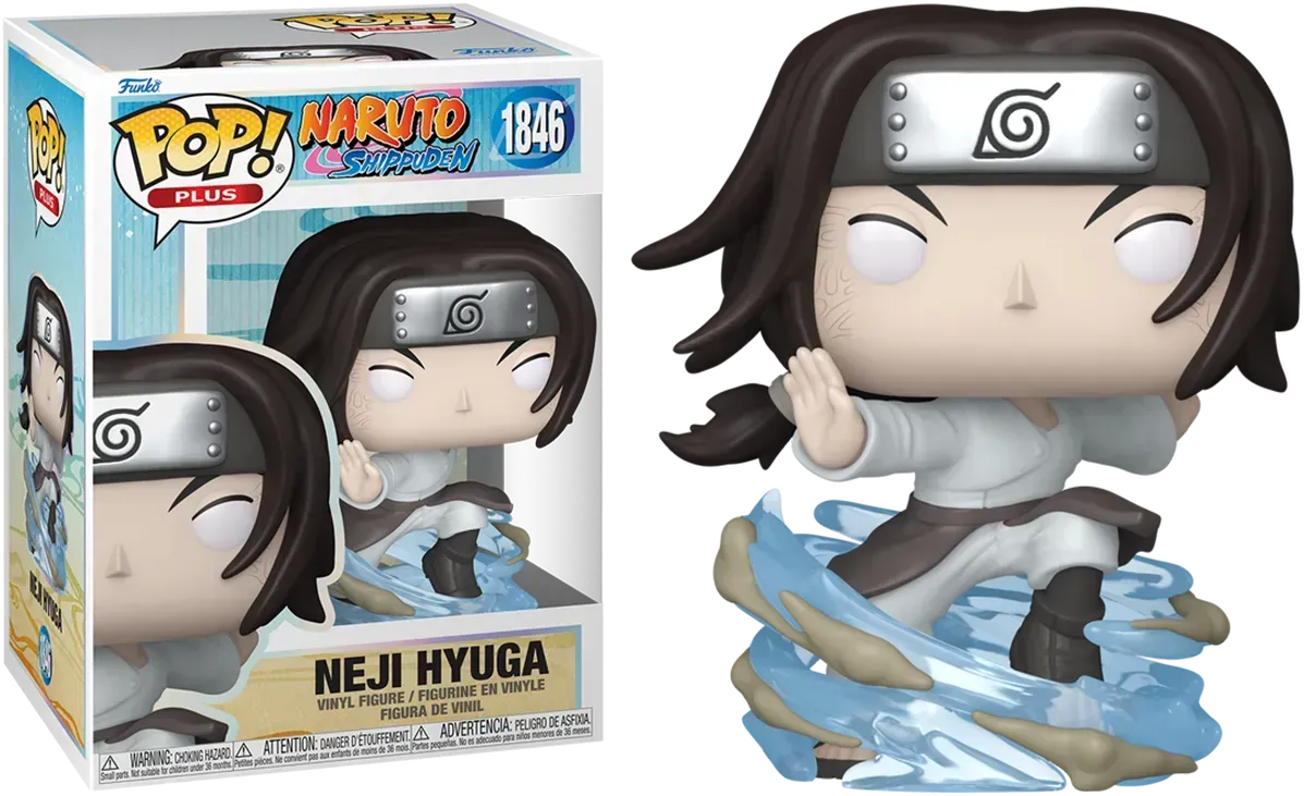 FUN83805 Naruto - Neji Hyuga Pop! Vinyl Plus - Funko - Titan Pop Culture