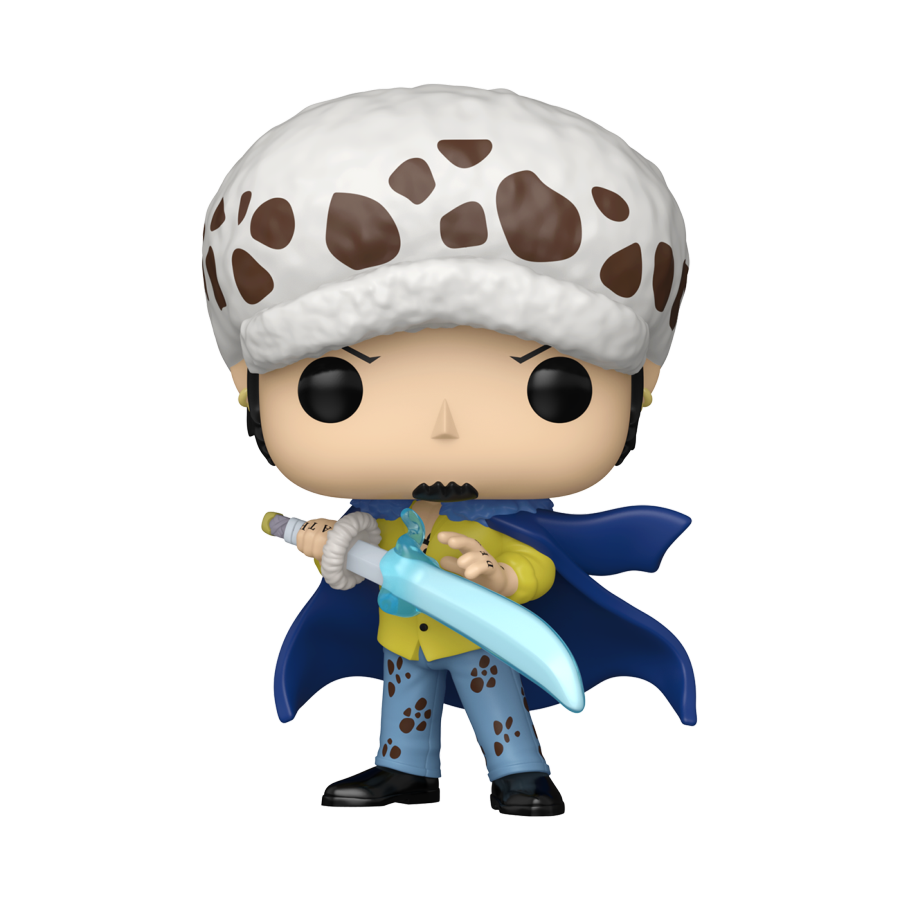 FUN83809 One Piece - Trafalgar Law with Blue Anesthesia Pop! Vinyl - Funko - Titan Pop Culture