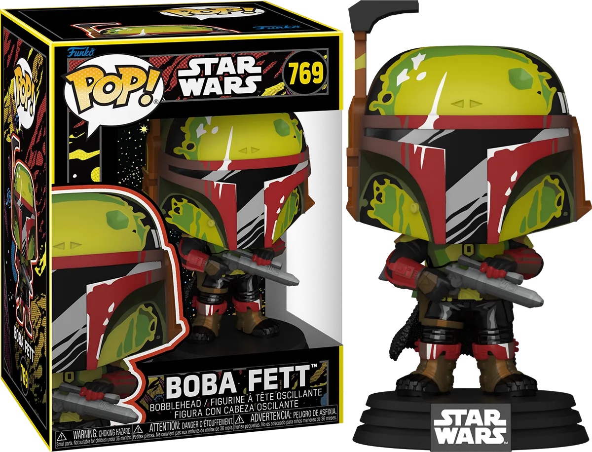 FUN83814 Star Wars: BoBF - Boba Fett (Retro) Pop! Vinyl - Funko - Titan Pop Culture