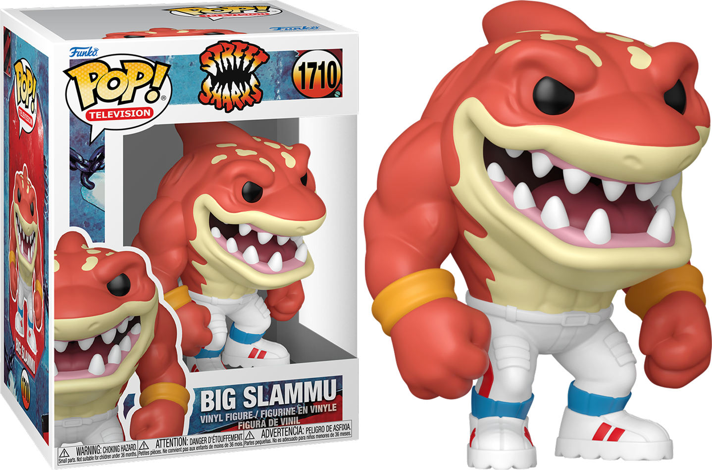 Street Sharks - Big Slammu Pop! Vinyl
