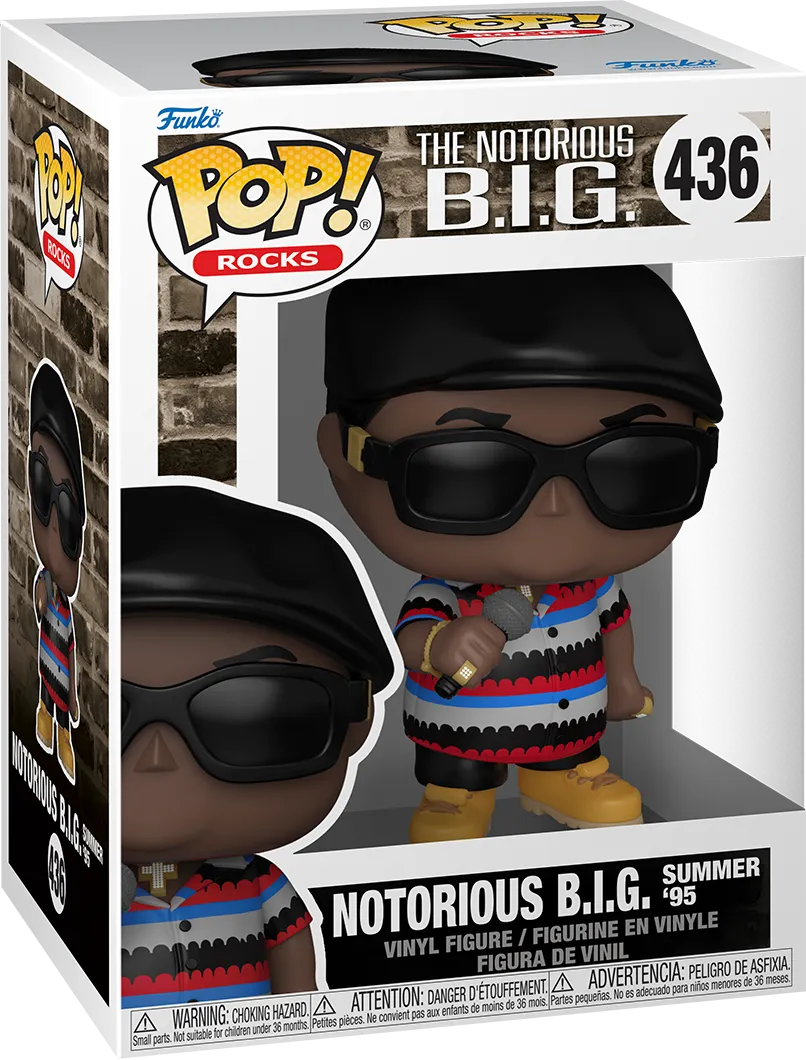 FUN83824 Notorious B.I.G. - Notorious B.I.G. Summer '95 Pop! Vinyl - Funko - Titan Pop Culture