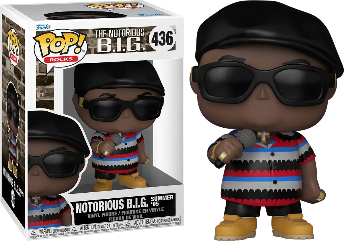 FUN83824 Notorious B.I.G. - Notorious B.I.G. Summer '95 Pop! Vinyl - Funko - Titan Pop Culture