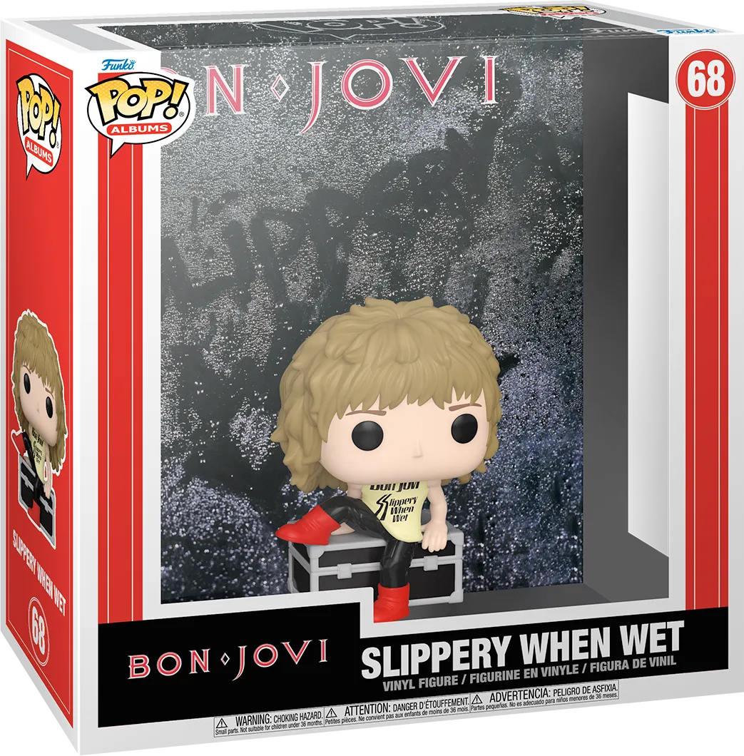 FUN83825 Bon Jovi - Slippery When Wet Pop! Album - Funko - Titan Pop Culture