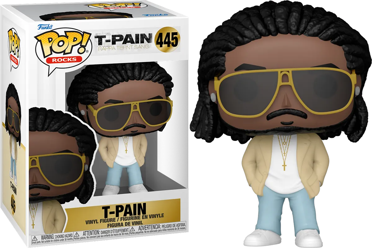 FUN83826 T-Pain - T-Pain (Rappa Ternt Sanga) Pop! Vinyl - Funko - Titan Pop Culture