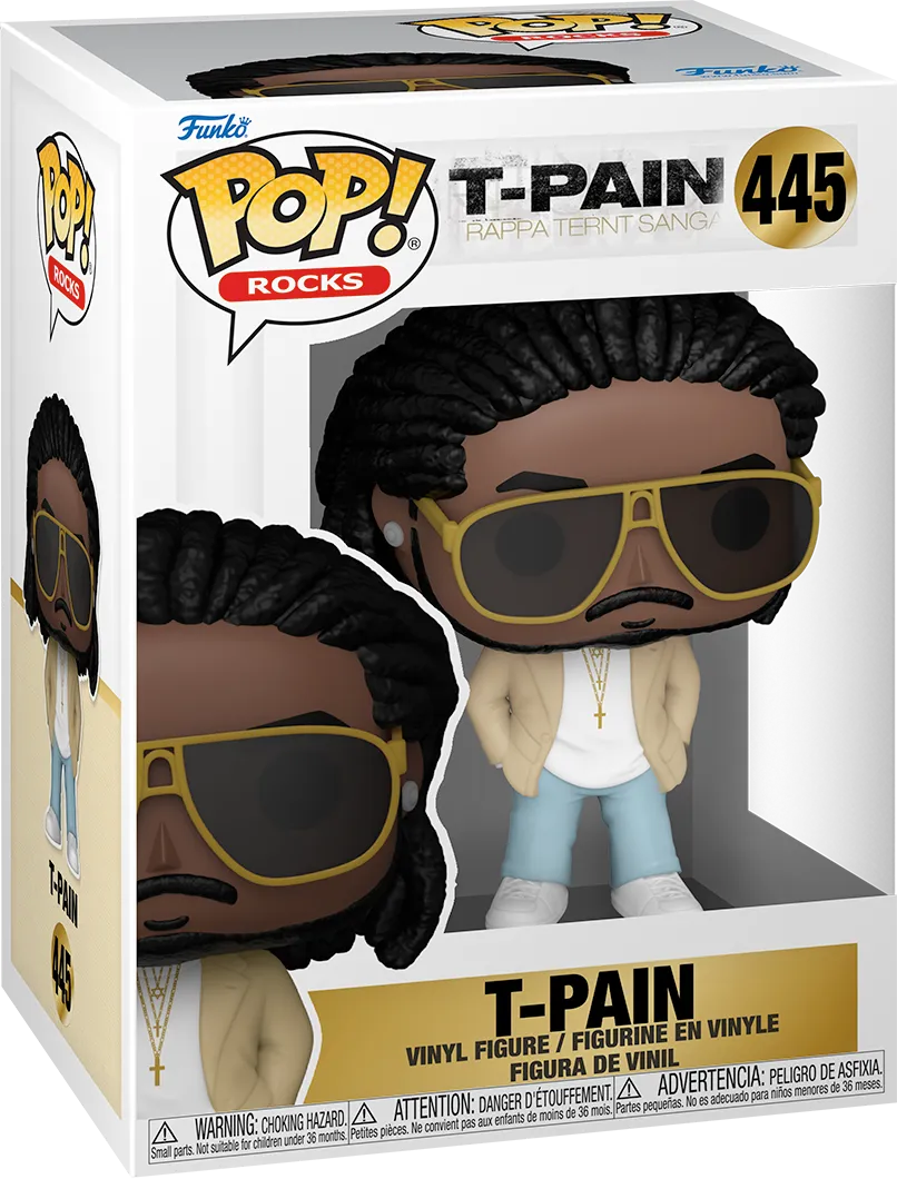 FUN83826 T-Pain - T-Pain (Rappa Ternt Sanga) Pop! Vinyl - Funko - Titan Pop Culture