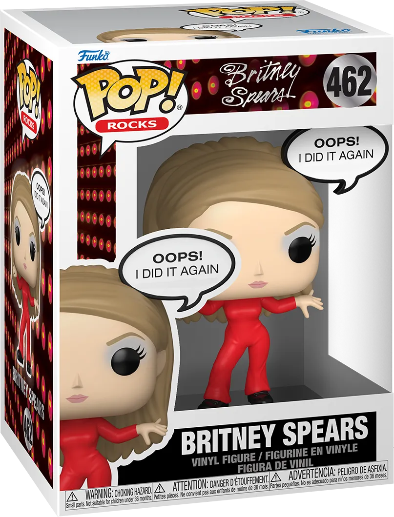 FUN83835 Britney Spears - Britney Spears 'Oops, I Did it Again' Pop! Vinyl - Funko - Titan Pop Culture