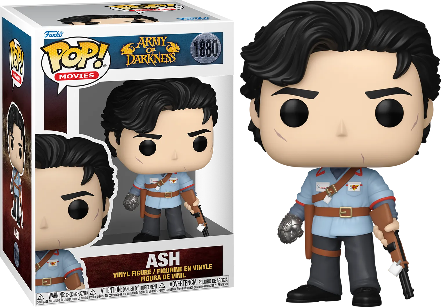 FUN83840 Army of Darkness - Ash with Boomstick Pop! Vinyl - Funko - Titan Pop Culture