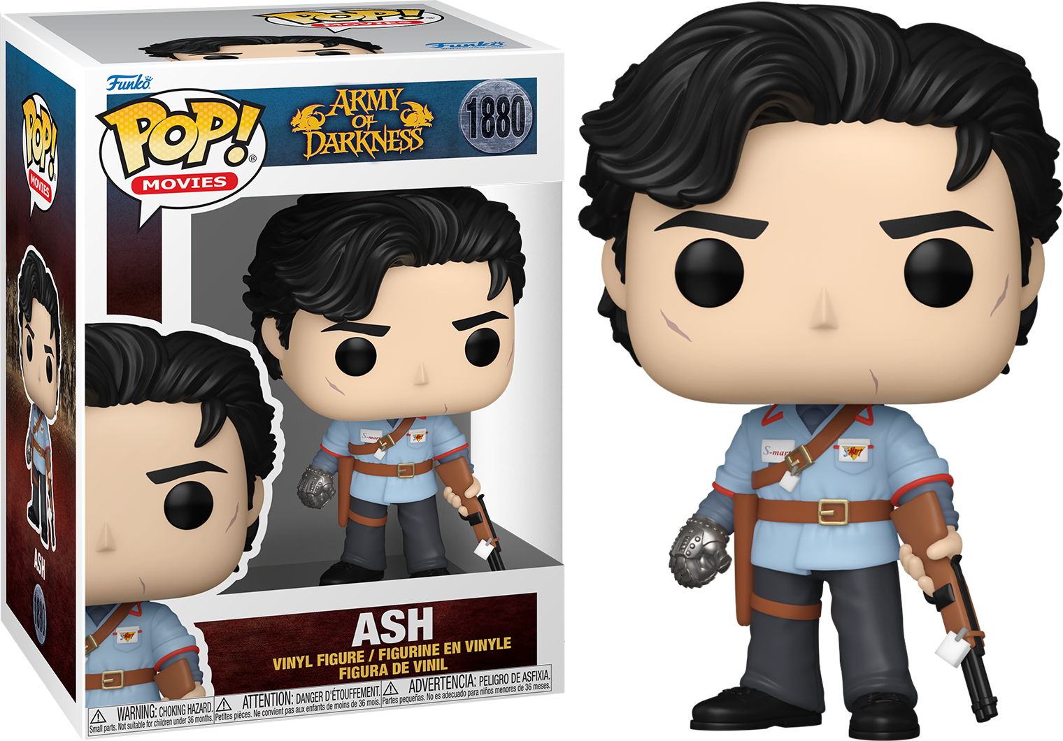 Army of Darkness - Ash with Boomstick Pop! Vinyl