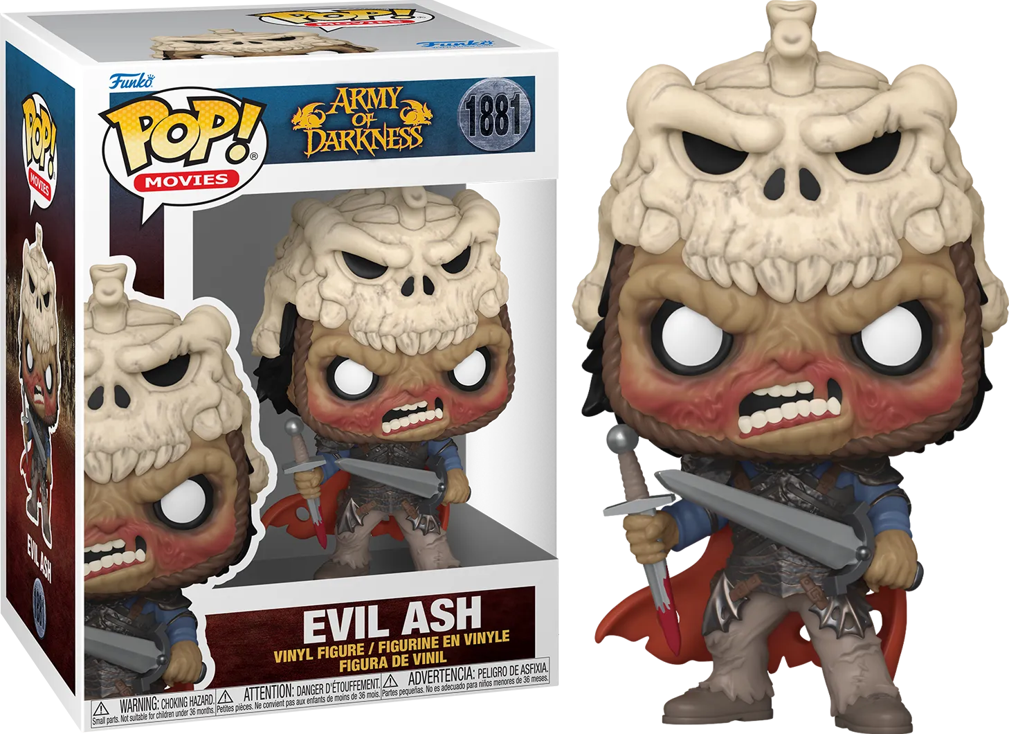 FUN83842 Army of Darkness - Evil Ash with Swords Pop! Vinyl - Funko - Titan Pop Culture