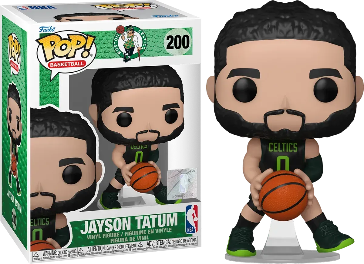 FUN83843 NBA: Celtics - Jayson Tatum (City Edition 2024) Pop! Vinyl - Funko - Titan Pop Culture