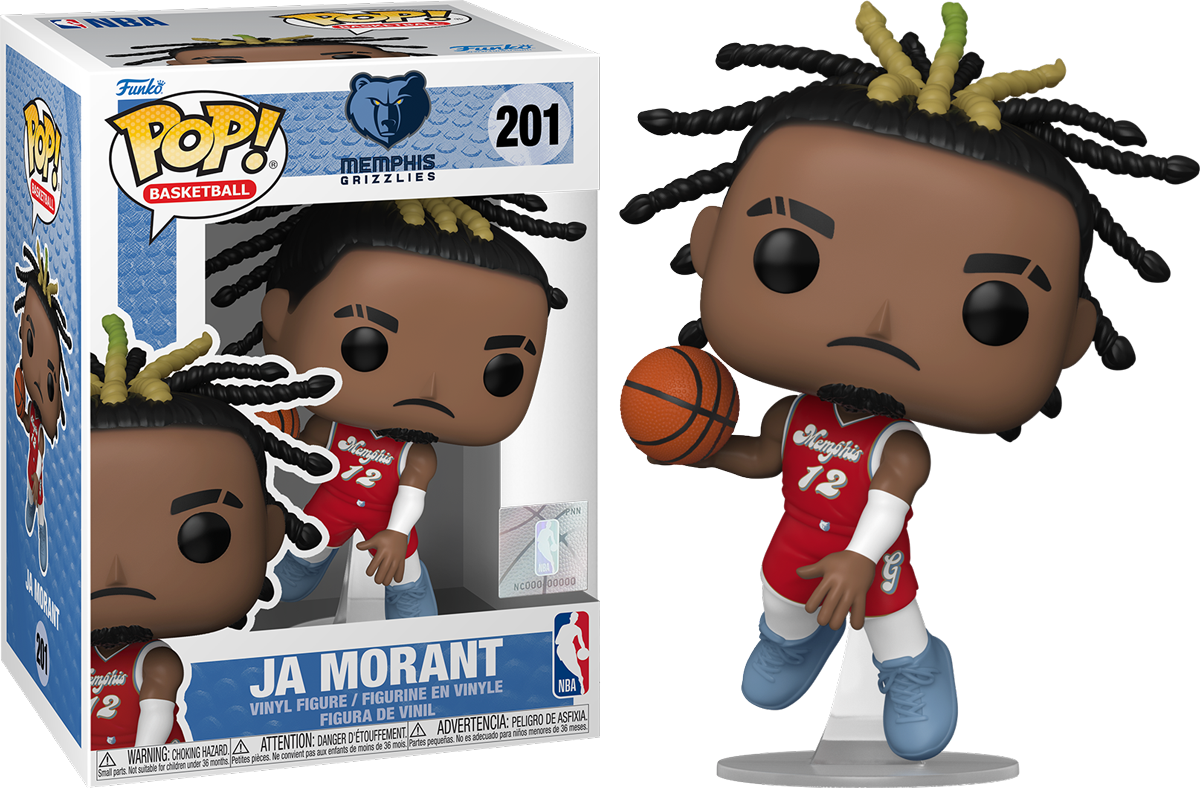 FUN83844 NBA: Grizzlies - Ja Morant (City Edition 2024) Pop! Vinyl - Funko - Titan Pop Culture