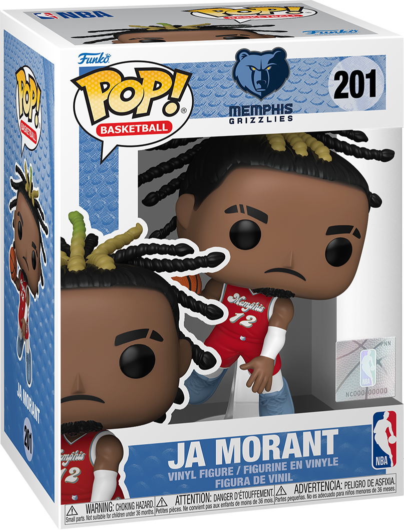 FUN83844 NBA: Grizzlies - Ja Morant (City Edition 2024) Pop! Vinyl - Funko - Titan Pop Culture