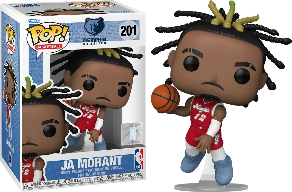 FUN83844 NBA: Grizzlies - Ja Morant (City Edition 2024) Pop! Vinyl - Funko - Titan Pop Culture