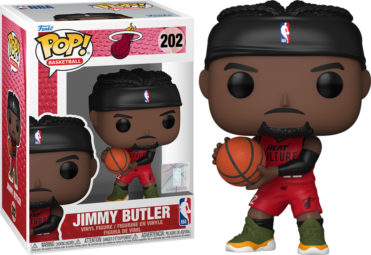 FUN83845 NBA: Heat - Jimmy Butler (City Edition 2024) Pop! Vinyl - Funko - Titan Pop Culture