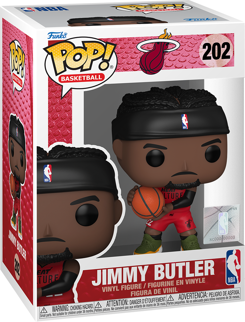 FUN83845 NBA: Heat - Jimmy Butler (City Edition 2024) Pop! Vinyl - Funko - Titan Pop Culture