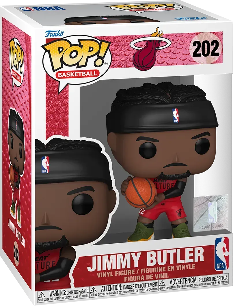 FUN83845 NBA: Heat - Jimmy Butler (City Edition 2024) Pop! Vinyl - Funko - Titan Pop Culture