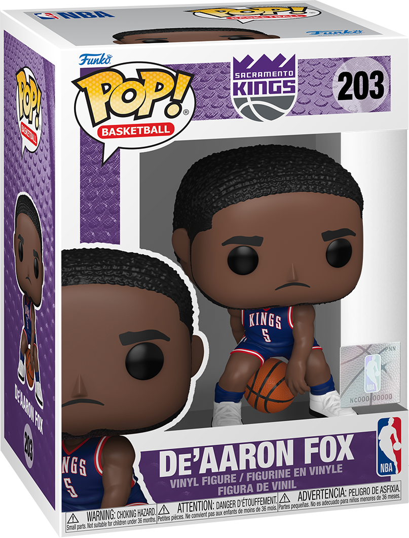 FUN83846 NBA: Kings - De'Aaron Fox (City Edition 2024) Pop! Vinyl - Funko - Titan Pop Culture