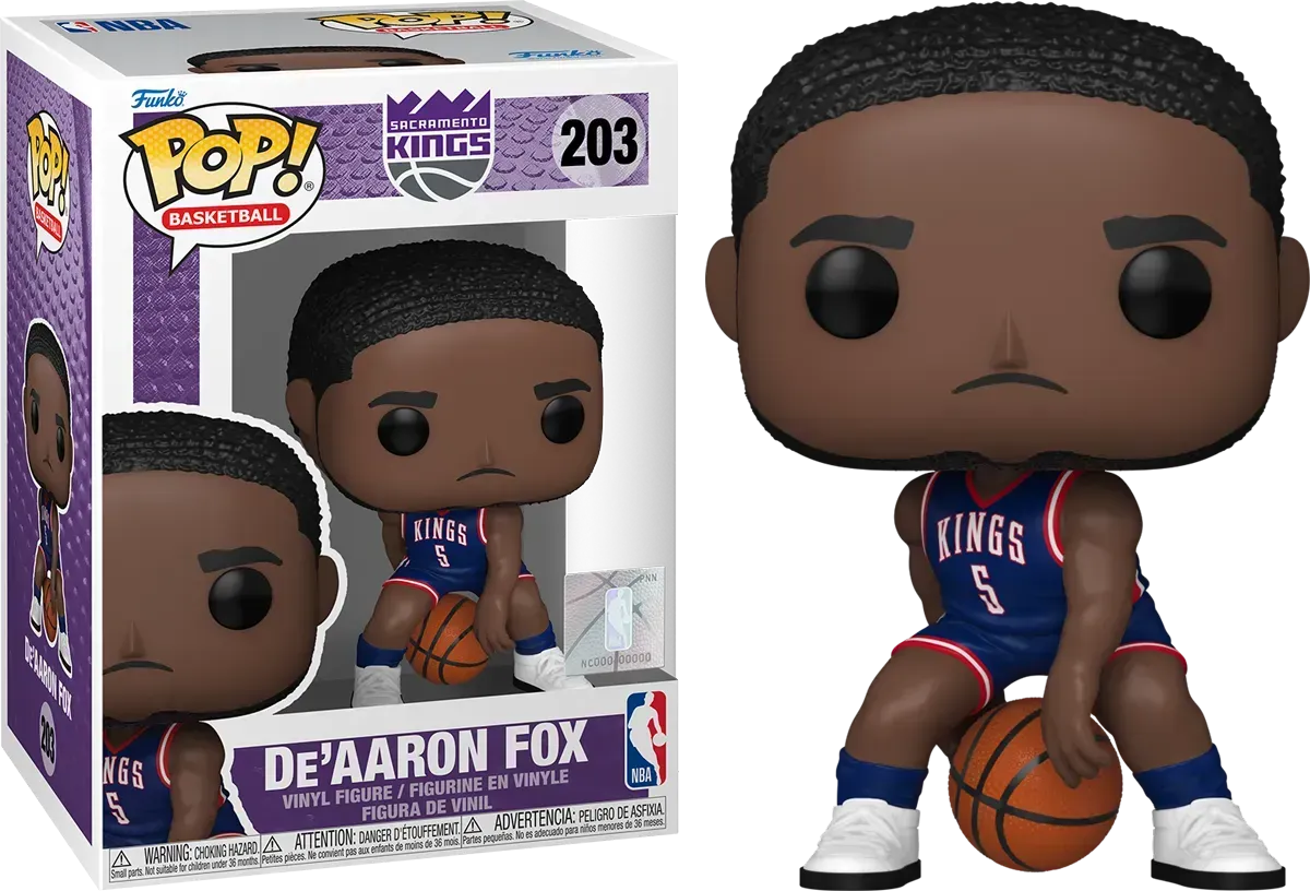 FUN83846 NBA: Kings - De'Aaron Fox (City Edition 2024) Pop! Vinyl - Funko - Titan Pop Culture