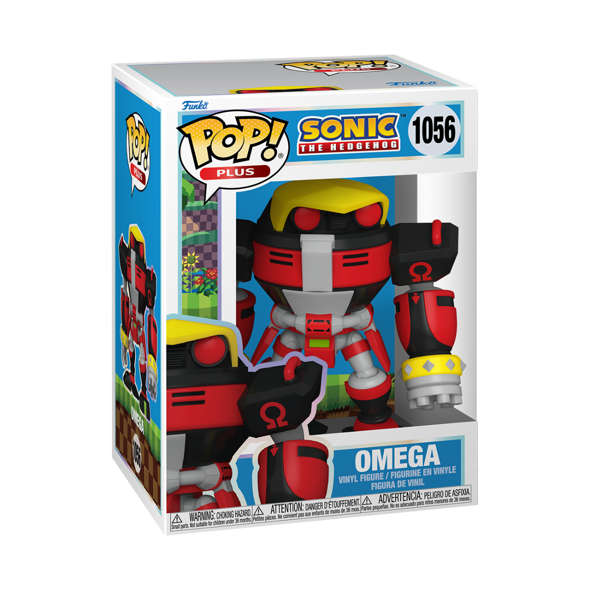 FUN83851 Sonic the Hedgehog - Omega Pop! Plus Vinyl - Funko - Titan Pop Culture