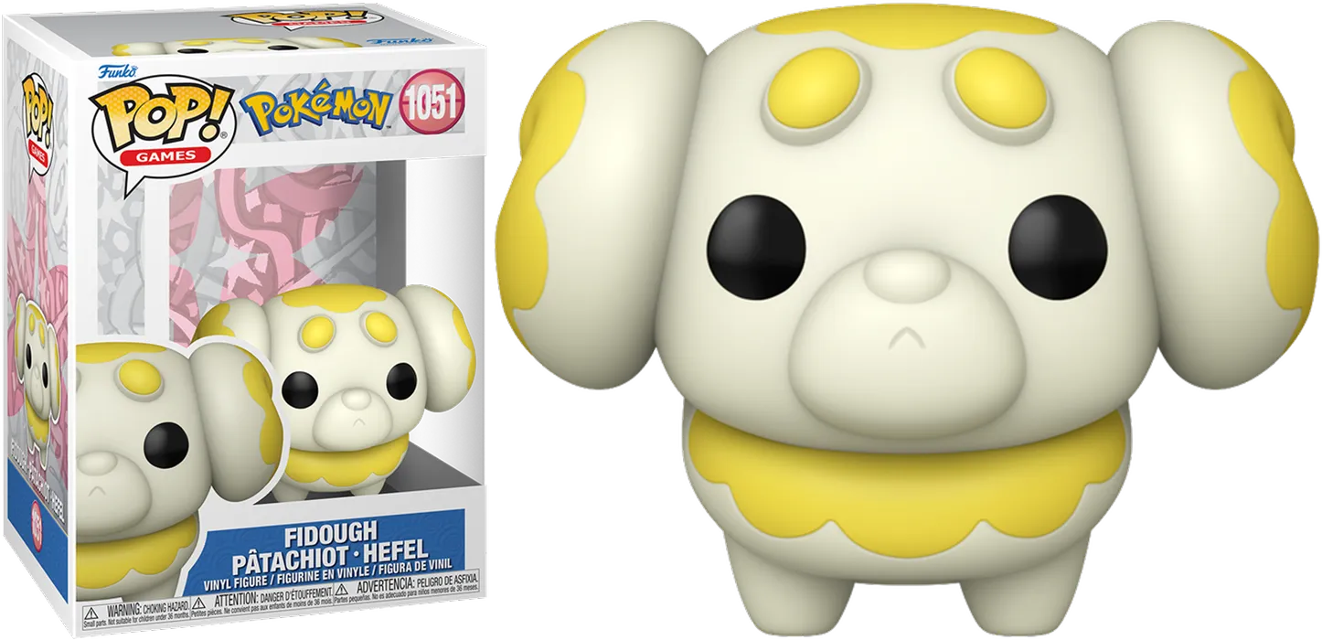 FUN83855 Pokemon - Fidough Pop! Vinyl - Funko - Titan Pop Culture