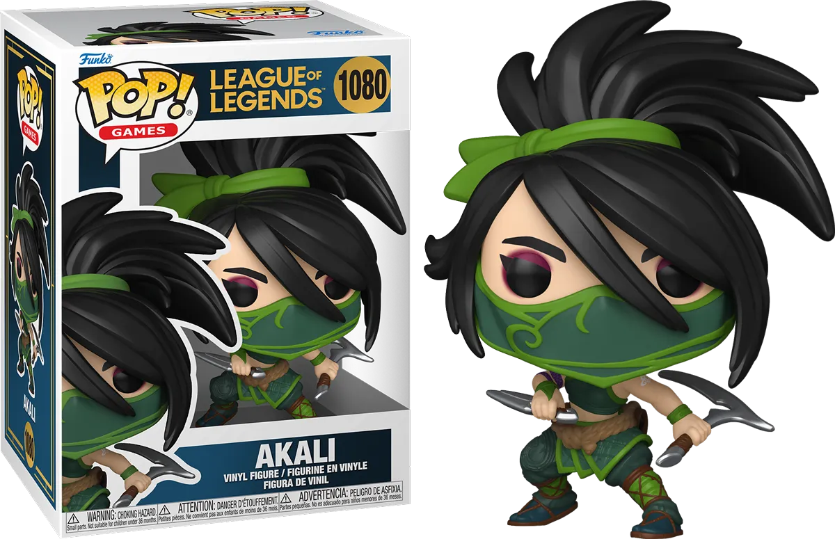 FUN83857 League of Legends - Akali Pop! Vinyl - Funko - Titan Pop Culture