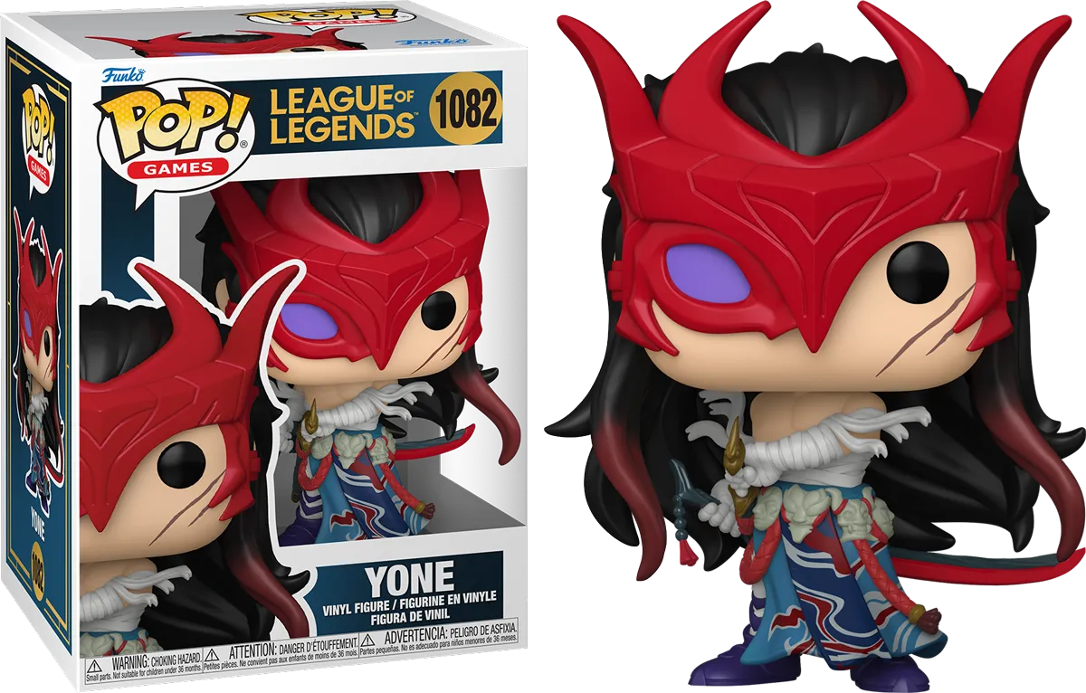 FUN83859 League of Legends - Yone Pop! Vinyl - Funko - Titan Pop Culture