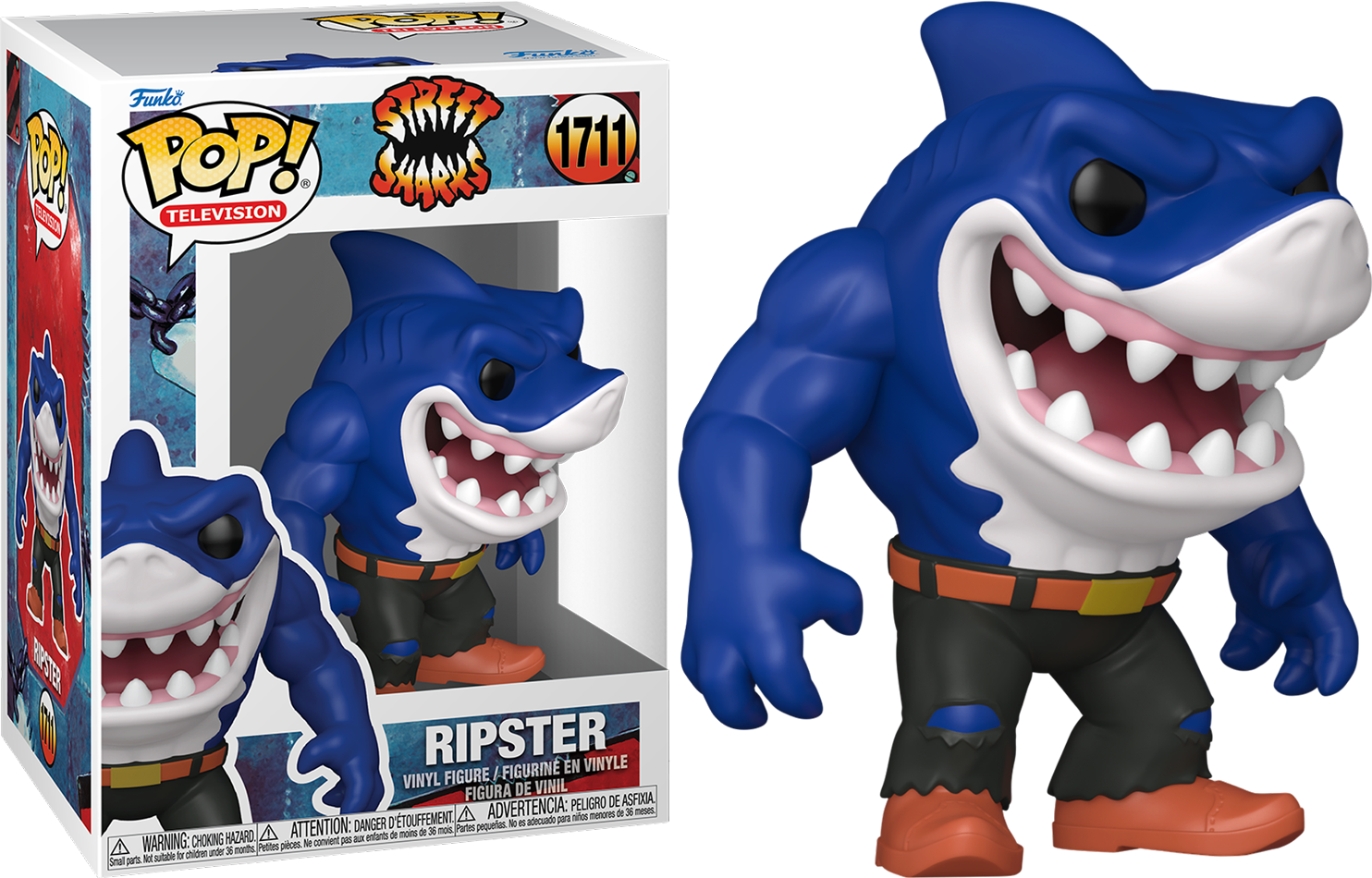Street Sharks - Ripster Pop! Vinyl