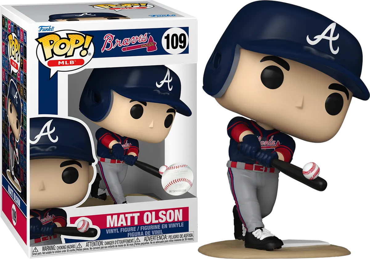 FUN83905 MLB Baseball - Matt Olson Atlanta Braves Pop! Vinyl - Funko - Titan Pop Culture