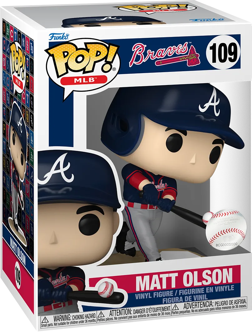 FUN83905 MLB Baseball - Matt Olson Atlanta Braves Pop! Vinyl - Funko - Titan Pop Culture