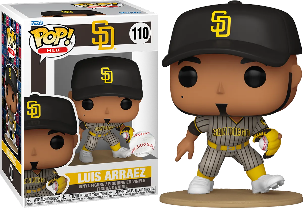 FUN83906 MLB Baseball - Luis Arraez San Diego Padres Pop! Vinyl - Funko - Titan Pop Culture