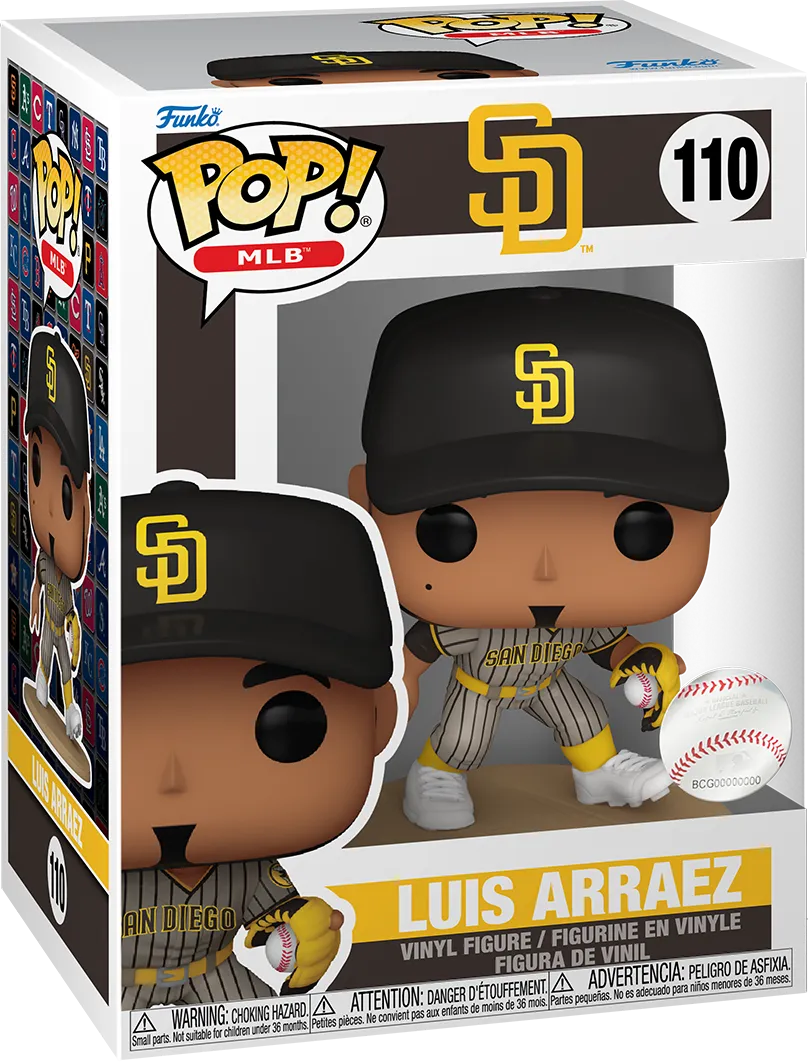 FUN83906 MLB Baseball - Luis Arraez San Diego Padres Pop! Vinyl - Funko - Titan Pop Culture