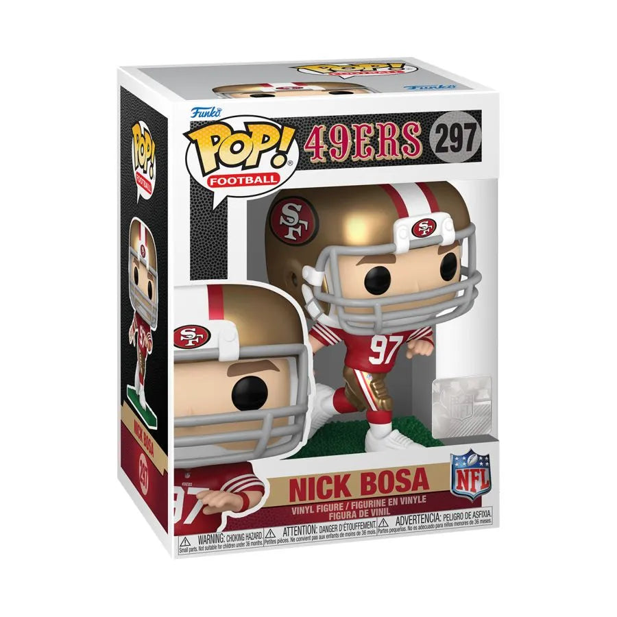 FUN83909 NFL: 49ers - Nick Bosa Pop! Vinyl - Funko - Titan Pop Culture