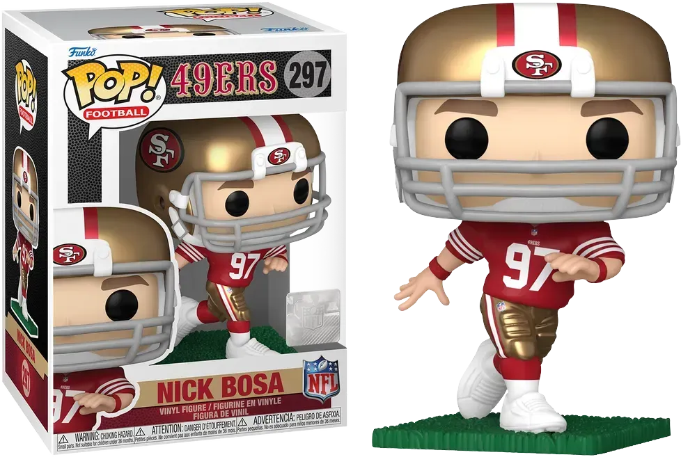 FUN83909 NFL: 49ers - Nick Bosa Pop! Vinyl - Funko - Titan Pop Culture