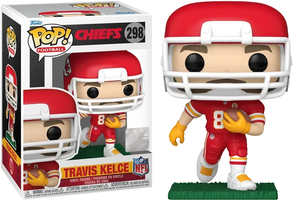 FUN83910 NFL: Chiefs - Travis Kelce Pop! Vinyl - Funko - Titan Pop Culture