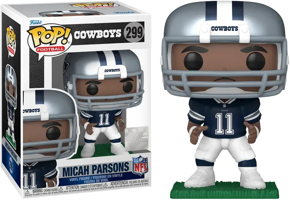 FUN83911 NFL: Cowboys - Micah Parsons Pop! Vinyl - Funko - Titan Pop Culture