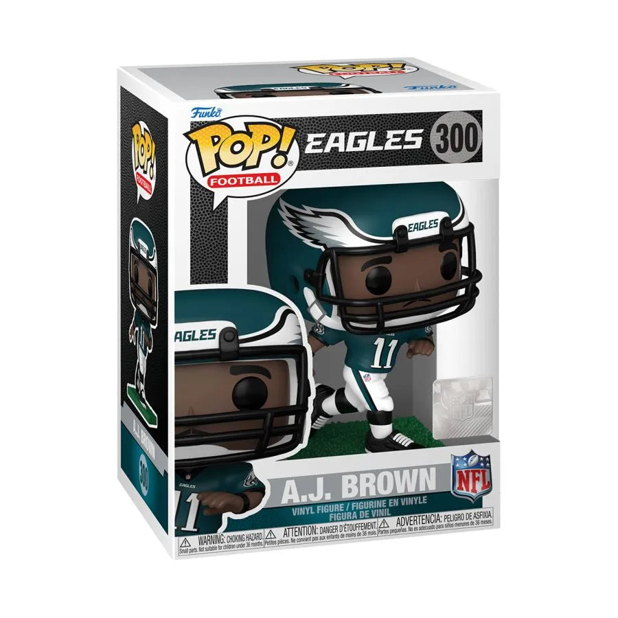 FUN83912 NFL: Eagles - AJ Brown Pop! Vinyl - Funko - Titan Pop Culture