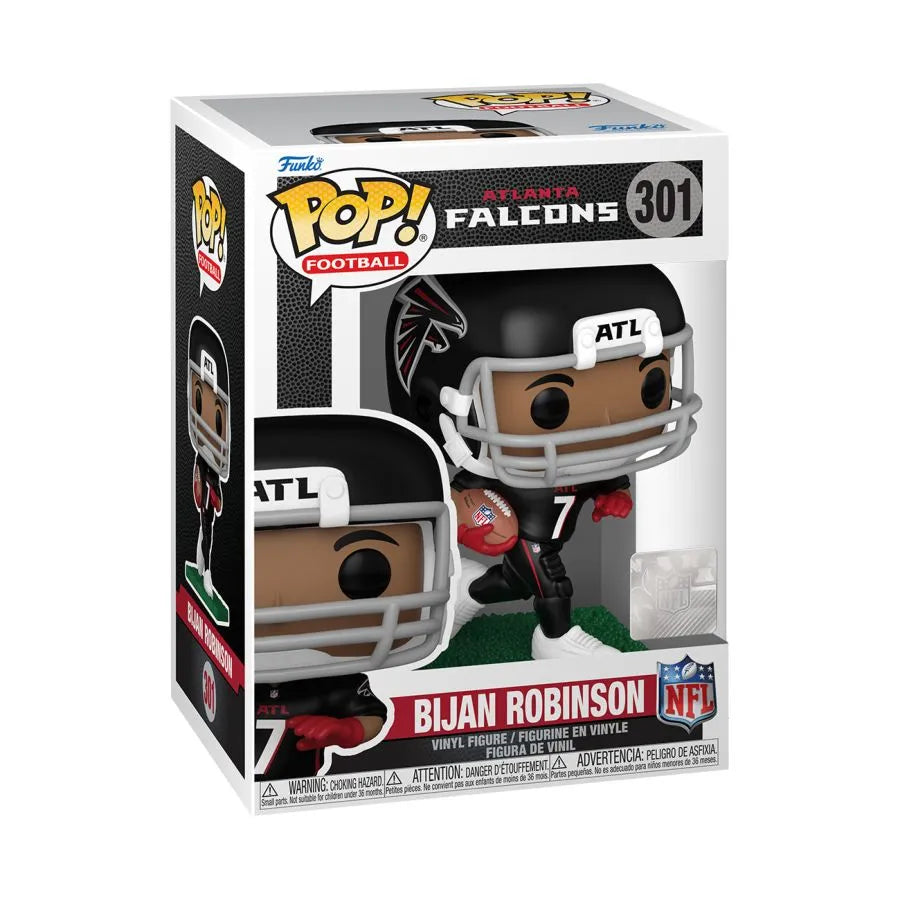 FUN83913 NFL: Falcons - Bijan Robinson Pop! Vinyl - Funko - Titan Pop Culture