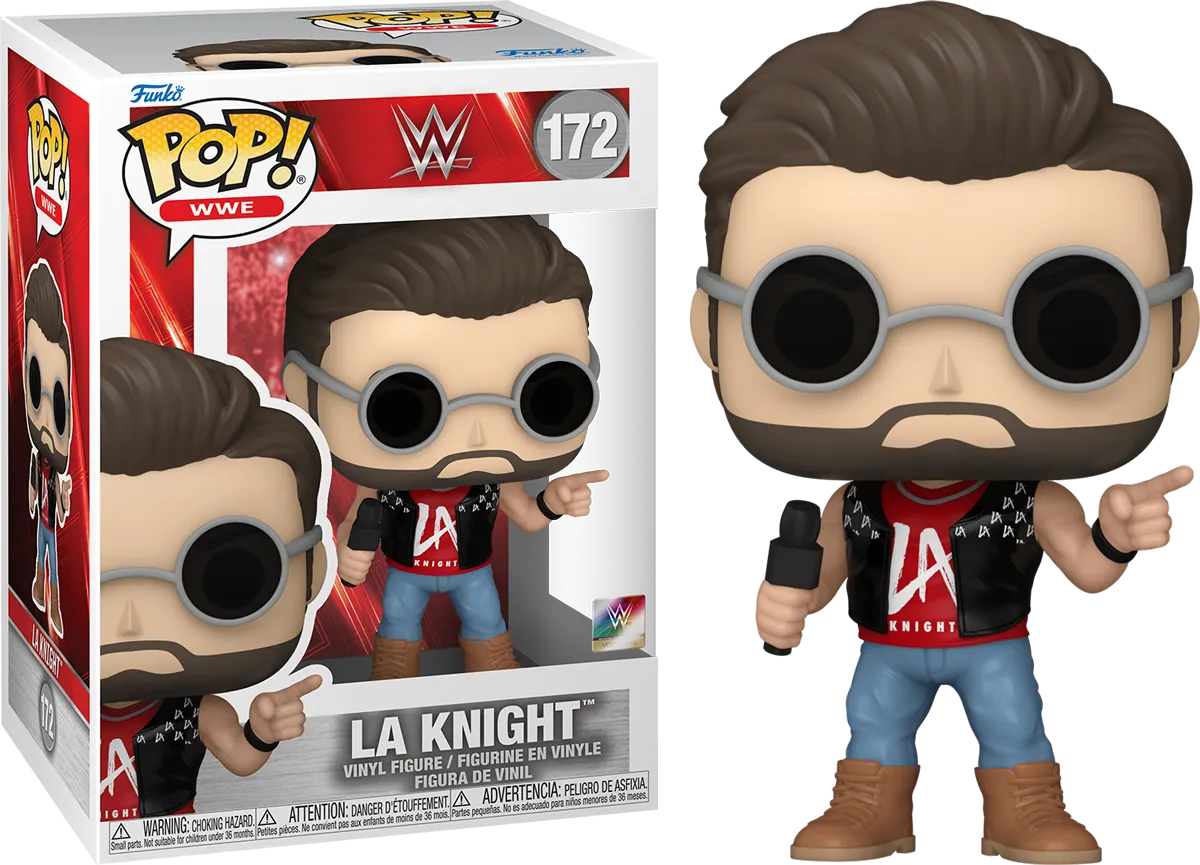 FUN83917 WWE - LA Knight Pop! Vinyl - Funko - Titan Pop Culture