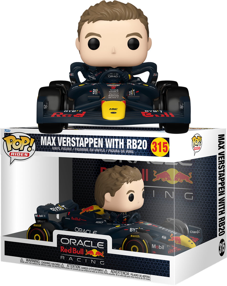 Formula 1 - Max Verstappen with RB20 Pop! Ride