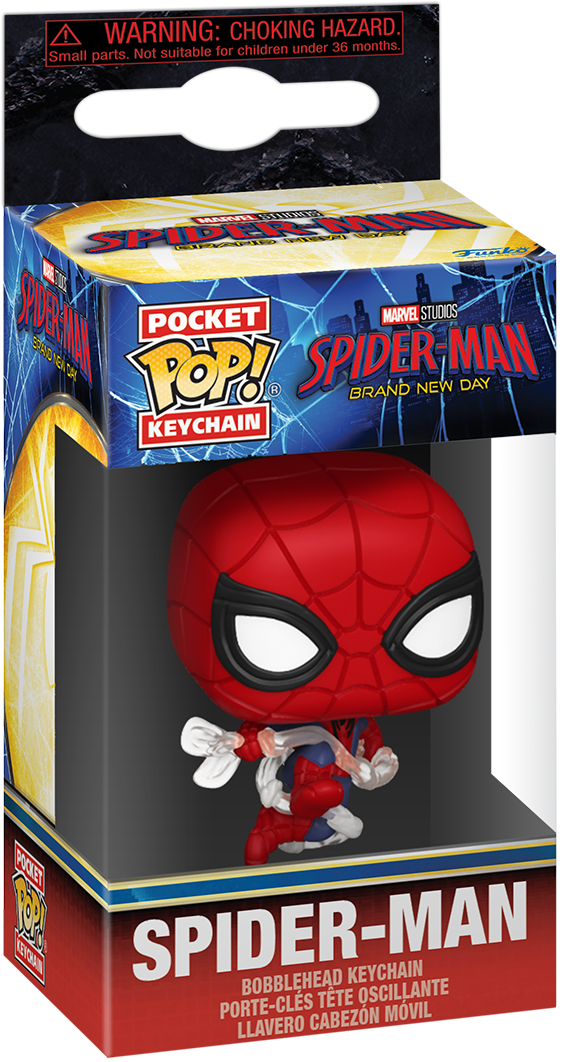 Spiderman: Brand New Day – Spiderman Pop! Vinyl Keychain
