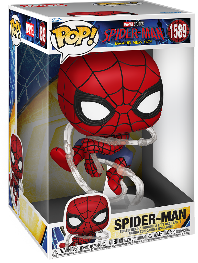 Spiderman: Brand New Day – Spiderman 10″ Pop! Vinyl