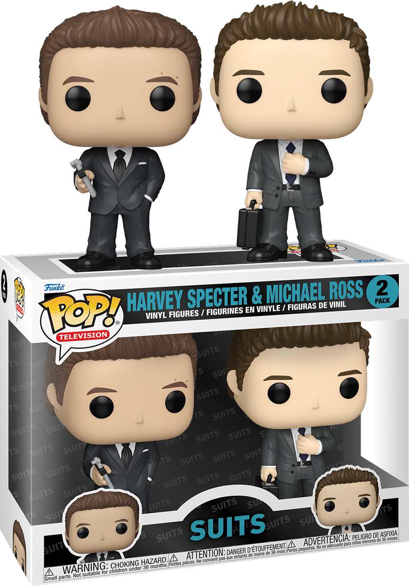 Trajes - Harvey y Michael - Pack de 2 vinilos Pop!