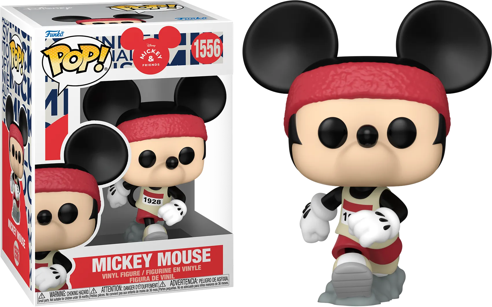 FUN83980 Disney - Mickey Running Pop! Vinyl - Funko - Titan Pop Culture