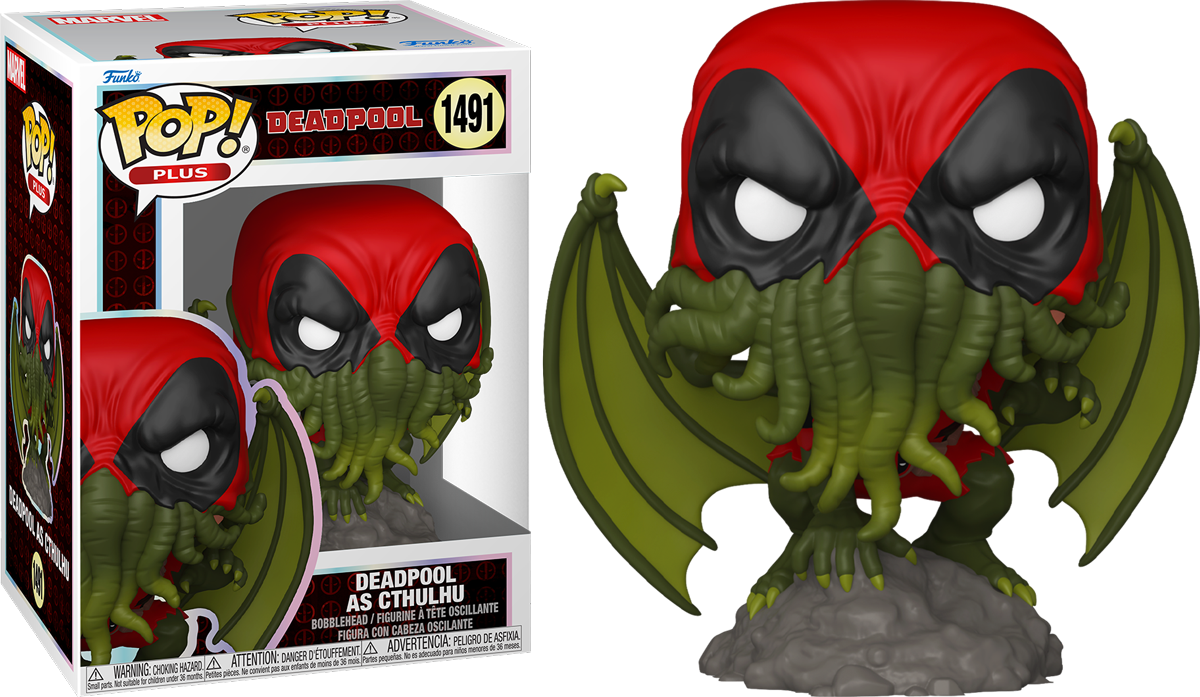Deadpool - Deadpool as Cthulhu Pop! Plus Vinyl Figure