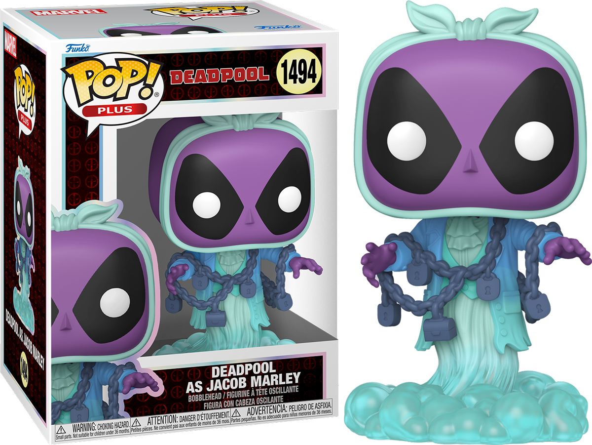 Deadpool - Deadpool as Jacob Marley Pop! Plus Vinyl