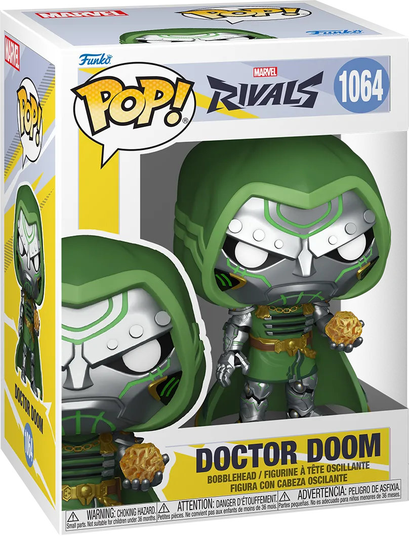 FUN83991 Marvel Rivals - Doctor Doom Pop! Vinyl - Funko - Titan Pop Culture